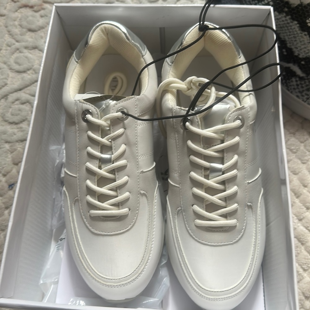 New newer worn sneakers